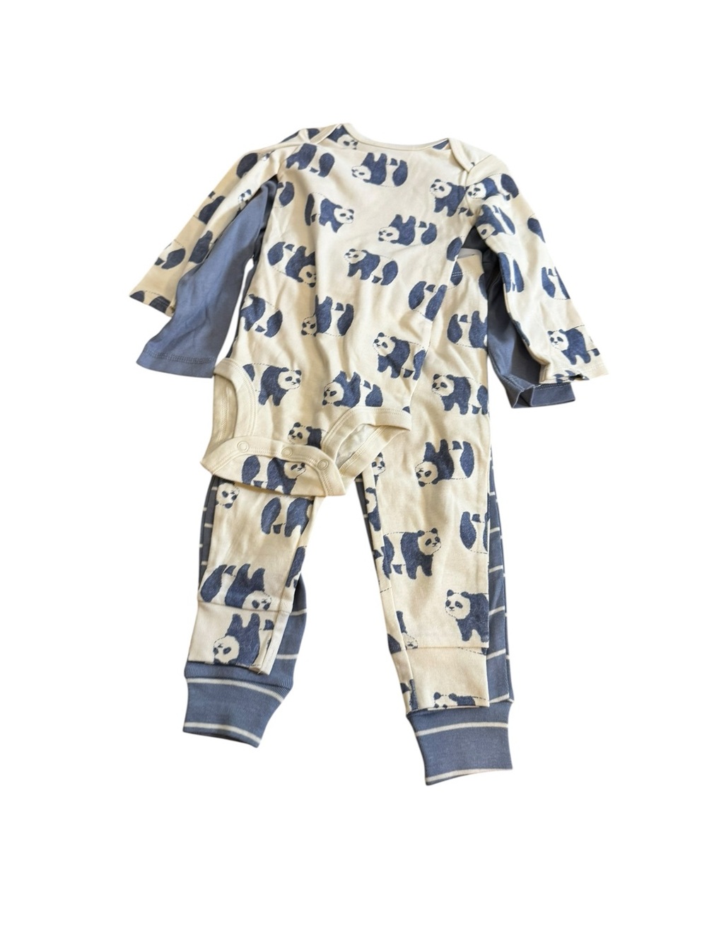 Carter's Baby 4pc Long Sleeve Bodysuit Set - 12M